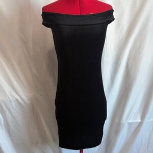 Forever 21 Black Strapless Dress